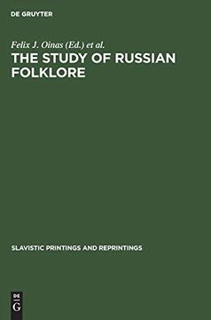 portada The Study of Russian Folklore (Slavistic Printings and Reprintings) (en Inglés)