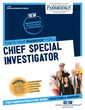 portada Chief Special Investigator (C-1591): Passbooks Study Guide Volume 1591 (en Inglés)