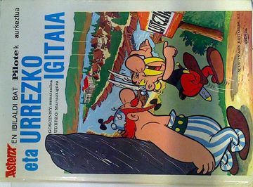 portada Asterix eta Urrezko Igitaia