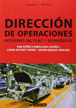 portada Dirección de Operaciones: Decisiones Tácticas y Estratégicas