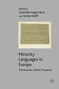 portada Minority Languages in Europe: Frameworks, Status, Prospects (en Inglés)