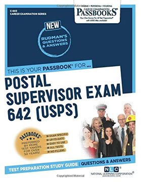 portada Postal Supervisor Exam 642 (U. Su Po Su ) (en Inglés)