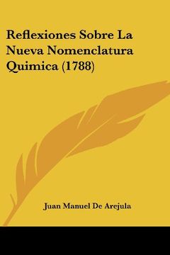 portada Reflexiones Sobre la Nueva Nomenclatura Quimica (1788)