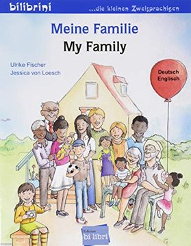 portada Meine Familie: Kinderbuch Deutsch-Englisch