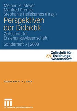 portada Perspektiven der Didaktik: Zeitschrift für Erziehungswissenschaft. Sonderheft 9 | 2008 (en Alemán)