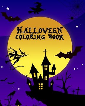 portada Halloween Coloring Book: Great Halloween Coloring Book! (en Inglés)