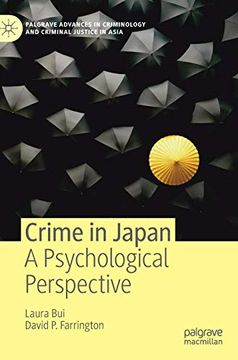 portada Crime in Japan: A Psychological Perspective (Palgrave Advances in Criminology and Criminal Justice in Asia) (in English)