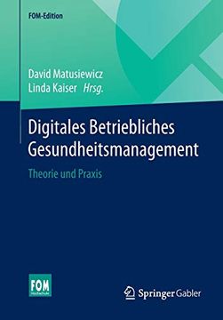 portada Digitales Betriebliches Gesundheitsmanagement: Theorie und Praxis (en Alemán)