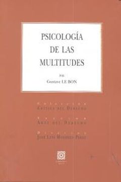 portada Psicología De Las Multitudes (Critica Derecho)