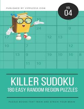 portada Killer Sudoku - 180 Easy Random Region Puzzles (en Inglés)