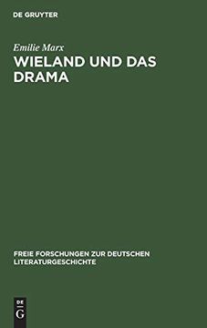 portada Wieland und das Drama (en Alemán)
