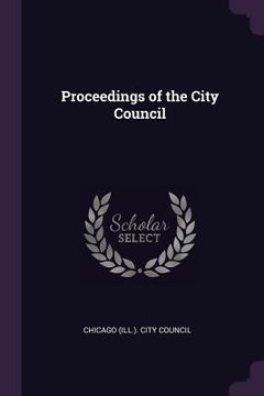 portada Proceedings of the City Council (in English)