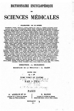 portada Dictionnaire Encyclopédique des Sciences Médicales, Vol. 70 (L-F) (en Francés)