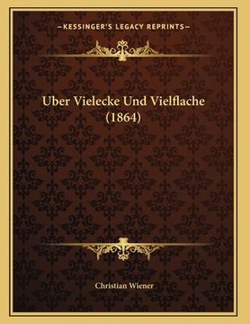 portada Uber Vielecke Und Vielflache (1864) (in German)