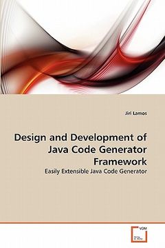 portada design and development of java code generator framework (en Inglés)