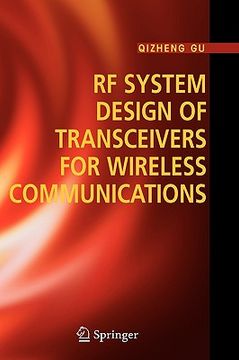 portada rf system design of transceivers for wireless communications (in English)