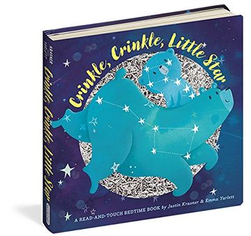 portada Crinkle, Crinkle, Little Star: Trace the Stars, Hear Them Crinkle (A Read-and-touch Bedtime Book) (en Inglés)
