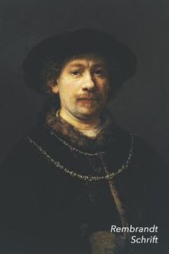 portada Rembrandt Schrift: Zelfportret met baret en twee gouden kettingen Artistiek Dagboek voor Aantekeningen Stijlvol Notitieboek Ideaal Voor S