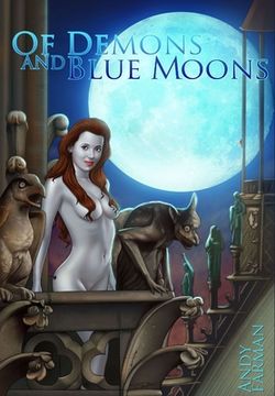 portada 'Of Demons and Blue Moons' (en Inglés)