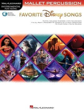 portada Favorite Disney Songs: Instrumental Play-Along for Mallet Percussion (in English)