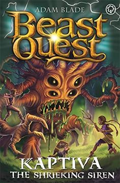 portada Beast Quest: Kaptiva the Shrieking Siren: Series 28 Book 3 (en Inglés)
