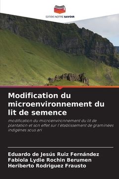 portada Modification du microenvironnement du lit de semence (in French)