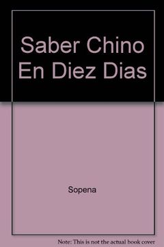 portada Saber Chino En Diez Dias (in Spanish)