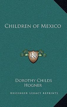portada children of mexico (en Inglés)