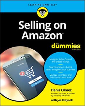 portada Selling on Amazon for Dummies (For Dummies (Business & Personal Finance)) (en Inglés)