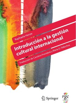 portada Introduccion a la Gestion Cultural Internacional