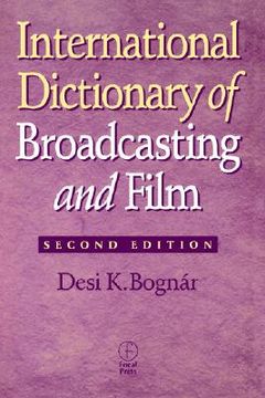 portada international dictionary of broadcasting and film (in English)