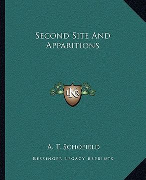 portada second site and apparitions (in English)