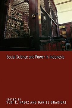 portada social science and power in indonesia (in English)