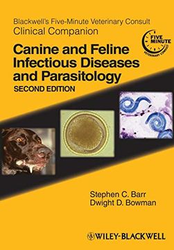 portada Blackwell's Five-Minute Veterinary Consult Clinical Companion: Canine and Feline Infectious Diseases and Parasitology, 2nd Edition (en Inglés)