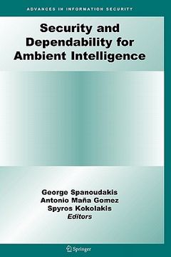 portada security and dependability for ambient intelligence (en Inglés)