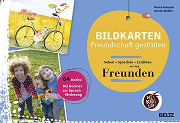 portada Bildkarten Freundschaft Gestalten: Sehen - Sprechen - Erzählen mit den den Freunden (in German)