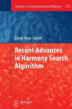 portada recent advances in harmony search algorithm (en Inglés)