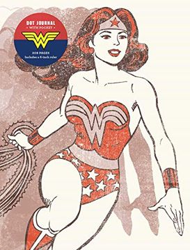 portada Dc Comics: Vintage Wonder Woman dot Journal (en Inglés)