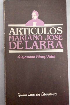 portada Articulos de Mariano Jose de Larra