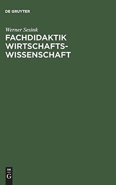 portada Fachdidaktik Wirtschaftswissenschaft (en Alemán)