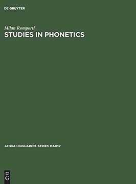 portada Studies in Phonetics (Janua Linguarum. Series Maior) 