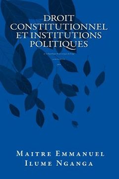 portada Droit Constitutionnel et Institutions Politiques: République Démocratique du Congo (in French)