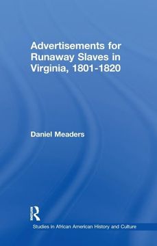 portada Advertisements for Runaway Slaves in Virginia, 1801-1820
