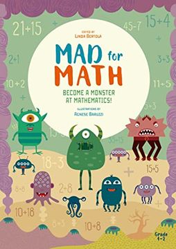 portada Mad for Math: Become a Monster at Mathematics (en Inglés)
