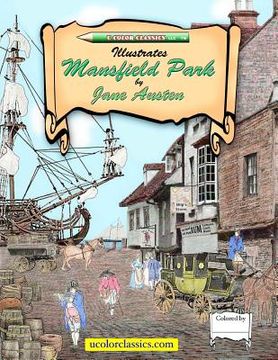 portada U Color Classics Illustrates Mansfield Park by Jane Austen (en Inglés)