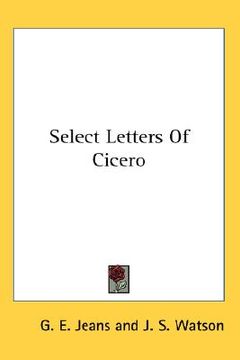 portada select letters of cicero (en Inglés)