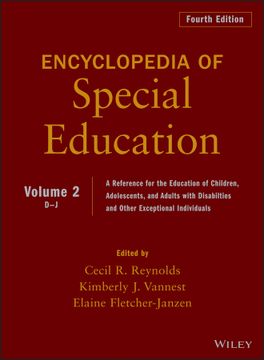 portada Encyclopedia Of Special Education: A Reference For The Education Of Children, Adolescents, And Adults Disabilities And Other Exceptional Individuals, Volume 2, 4Th Edition