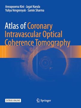 portada Atlas of Coronary Intravascular Optical Coherence Tomography (en Inglés)