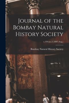 portada Journal of the Bombay Natural History Society; v.104: no.2 (2007: Aug.)