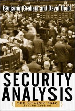 portada Security Analysis: The Classic 1940 Edition 